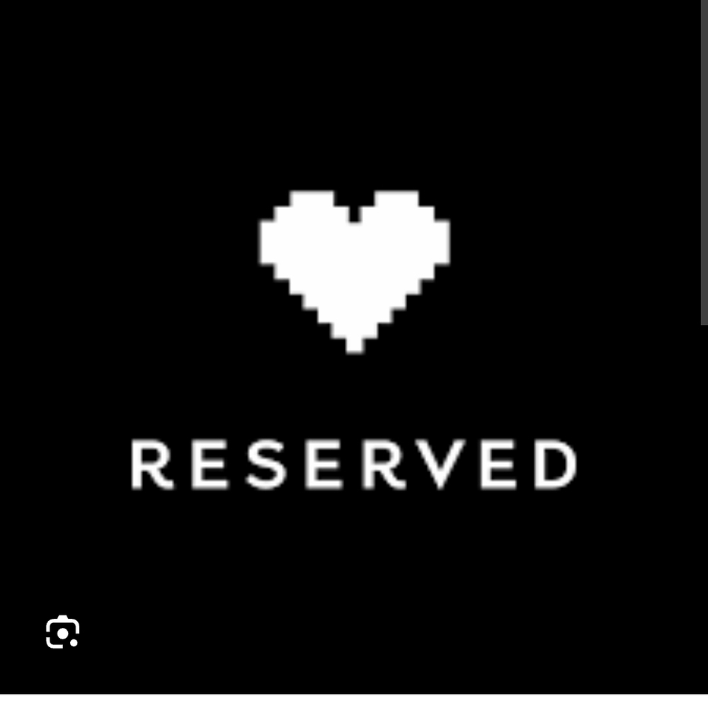Reserved Monochrome Heart Logo Tee